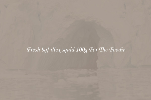 Fresh bqf illex squid 100g For The Foodie